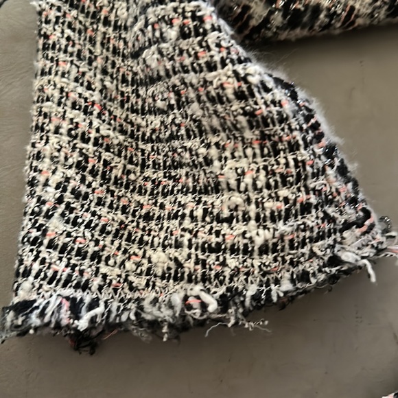 Rebecca Taylor Tweed Knit Blazer🖤🤍🖤 - Picture 7 of 9